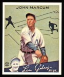 1934 Goudey Reprint #69  John Marcum  Front Thumbnail
