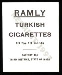 1909 T204 Ramly Reprint #104  Jimmy Schekard  Back Thumbnail