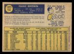 1970 O-Pee-Chee #152  Ike Brown  Back Thumbnail