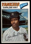 Lot of (84) 1977 Topps Baseball Cards with #10 Reggie Jackson, #170 Thurman  Munson, #387 New York Yankees CL / Billy Martin MG, #451 Checklist 397-528