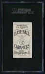 1909 E90-1 American Caramel  Harry Lumley  Back Thumbnail