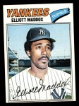 1977 Topps Mickey Rivers #305 NM New York Yankees – Shark City Collectibles