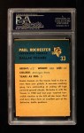 1962 Fleer #33 Paul Rochester Back Thumbnail