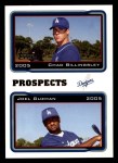 2005 Topps #692   -  Chad Billingsley / Joel Guzman Braves Prospects Front Thumbnail