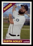 2015 Topps Heritage #237  Dustin Ackley  Front Thumbnail