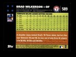 2007 Topps #589  Brad Wilkerson  Back Thumbnail