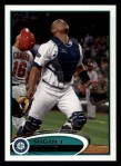 2012 Topps #118  Miguel Olivo  Front Thumbnail