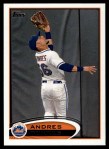 2012 Topps #489  Andres Torres  Front Thumbnail