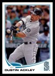 2013 Topps #252  Dustin Ackley   Front Thumbnail