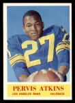 1964 Philadelphia #86  Pervis Atkins   Front Thumbnail