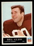 1965 Philadelphia #33  Bill Glass   Front Thumbnail