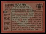 1983 Topps #130  George Martin  Back Thumbnail