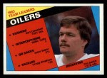 1984 Topps #73   -  Tim Smith / Earl Campbell / Willie Tullis / Jesse Baker / Gregg Bingham  Oilers Leaders Front Thumbnail