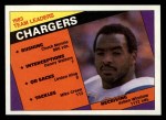 1984 Topps #174   -  Kellen Winslow / Chuck Muncie / Danny Waiters / Linden King / Mike Green Chargers Leaders Front Thumbnail