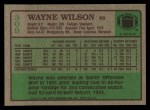 1984 Topps #309  Wayne Wilson  Back Thumbnail