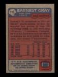 1985 Topps #115  Earnest Gray  Back Thumbnail
