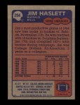 1985 Topps #204  Jim Haslett  Back Thumbnail