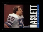 1985 Topps #204  Jim Haslett  Front Thumbnail
