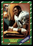 1986 Topps #216  Eddie Lee Ivery  Front Thumbnail