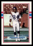 1989 Topps #78  Hassan Jones  Front Thumbnail