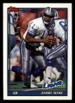1991 Topps #416  Andre Ware  Front Thumbnail