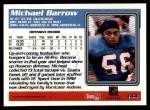 1995 Topps #144  Micheal Barrow  Back Thumbnail