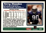 1995 Topps #84  Terry Wooden  Back Thumbnail