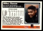 1995 Topps #393  Mike Flores  Back Thumbnail