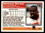 1995 Topps #363  Santana Dotson  Back Thumbnail