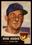 1953 Topps #157  Bob Addis  Front Thumbnail