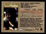 1996 Topps #95  Tyrone Hughes  Back Thumbnail