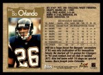 1996 Topps #364  Bo Orlando  Back Thumbnail