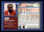 2000 Topps #188  Simeon Rice  Back Thumbnail