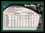 2002 Topps #152  Terry Allen  Back Thumbnail