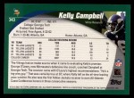 2002 Topps #343  Kelly Campbell  Back Thumbnail