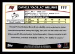 2006 Topps #111  Cadillac Williams  Back Thumbnail
