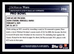 2009 Topps #296   -  DeMarcus Ware Pro Bowl Back Thumbnail