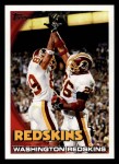 2010 Topps #146   -  Clinton Portis / Santana Moss Washington Redskins Team Front Thumbnail