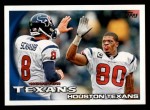 2010 Topps #321   -  Matt Schaub / Andre Johnson Texans Team Front Thumbnail