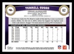 2011 Topps #62  Terrell Suggs  Back Thumbnail