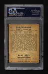 1941 Play Ball #4 Paul Derringer Back Thumbnail