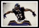 2013 Topps #166  Terrell Suggs  Front Thumbnail