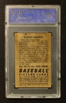 1952 Bowman #101 Mickey Mantle Back Thumbnail