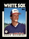 1986 Topps Traded #99 T Dave Schmidt  Front Thumbnail