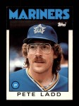 1986 Topps Traded #58 T Pete Ladd  Front Thumbnail