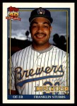 1991 Topps Traded #115 T Franklin Stubbs  Front Thumbnail