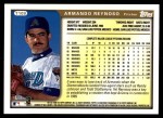 1999 Topps Traded #109 T Armando Reynoso  Back Thumbnail