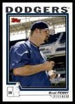 2004 Topps Traded #61 T Brad Penny  Front Thumbnail