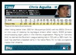 2004 Topps Traded #192 T  -  Chris Aguila First Year Back Thumbnail
