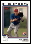2004 Topps Traded #214 T  -  Greg Thissen First Year Front Thumbnail